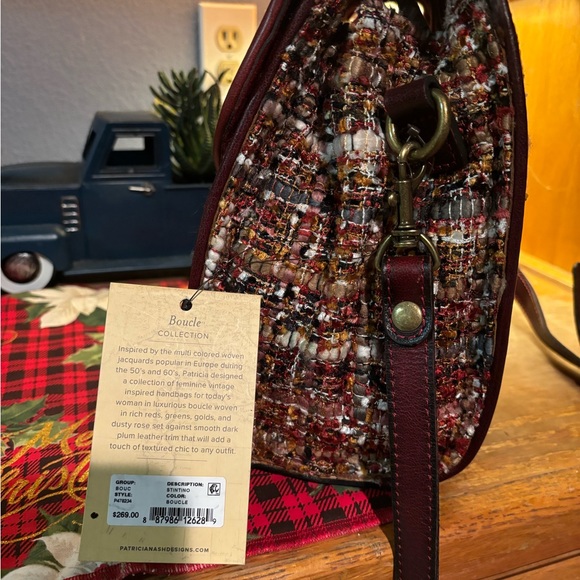 Patricia Nash Satchel/Crossbody Strap Included - Picture 3 of 11